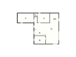 Casa de vacaciones Backaryd Plano de planta 10