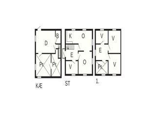 Casa per le vacanze Eidsvåg Pianta del piano 22