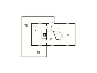 Casa de vacaciones Gardsjö Plano de planta 14