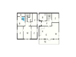 Casa de vacaciones Belland Plano de planta 4