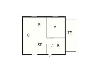 Casa per le vacanze Gardsjö Pianta del piano 25