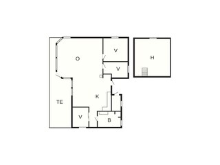 Ferienhaus Blaksæter Grundriss 5