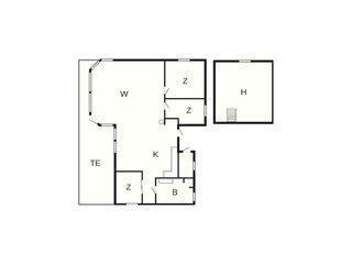 Ferienhaus Blaksæter Grundriss 6