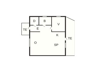 Casa per le vacanze Henningsvær Pianta del piano 21