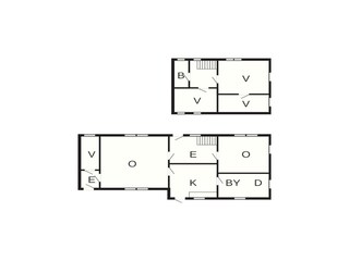 Casa per le vacanze Liabygda Pianta del piano 12