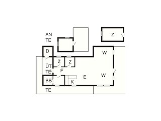 Casa de vacaciones Sundlandet Plano de planta 17