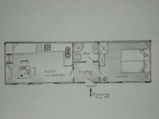 Holiday apartment Weinböhla Floor Plan 4