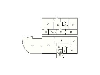 Casa de vacaciones Kvenvær Plano de planta 63