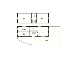 Maison de vacances Oksvoll Plan d'étage 12