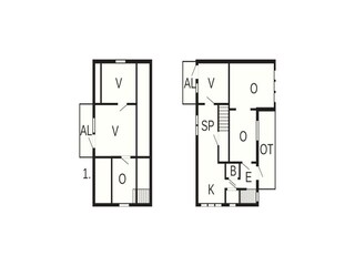 Casa per le vacanze Skällinge Pianta del piano 19