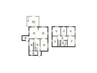 Ferienhaus Syvde Grundriss 52