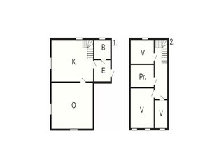 Vakantiehuis Flesnes Grondplan 2