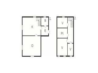 Vakantiehuis Flesnes Grondplan 23