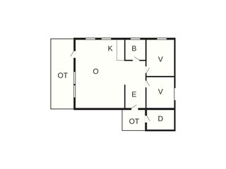 Holiday house Bæverfjord Floor Plan 7