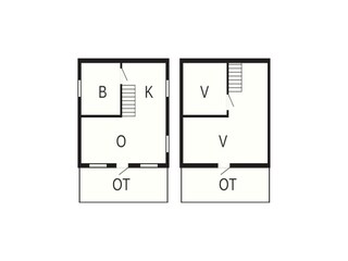 Casa de vacaciones Tustna Plano de planta 52