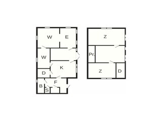 Vakantiehuis Ambjörnarp Grondplan 9
