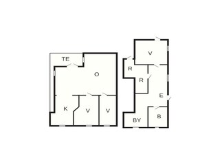 Vakantiehuis Uddevalla Grondplan 23