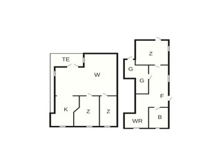 Vakantiehuis Uddevalla Grondplan 6