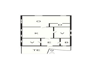 Vakantiehuis Otta Grondplan 25