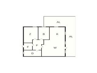 Vakantiehuis Flatraket Grondplan 35