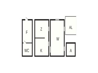 Maison de vacances Varekil Plan d'étage 44
