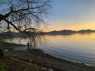 Abendstimmung am See