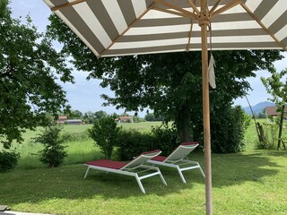 weiter Blick ins Grüne