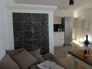 Liegeplatz am Kachelofen