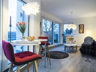 Apartement Loreleyblick Panorama Fenster