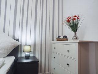 Schlafzimmer mit liebevollen Details