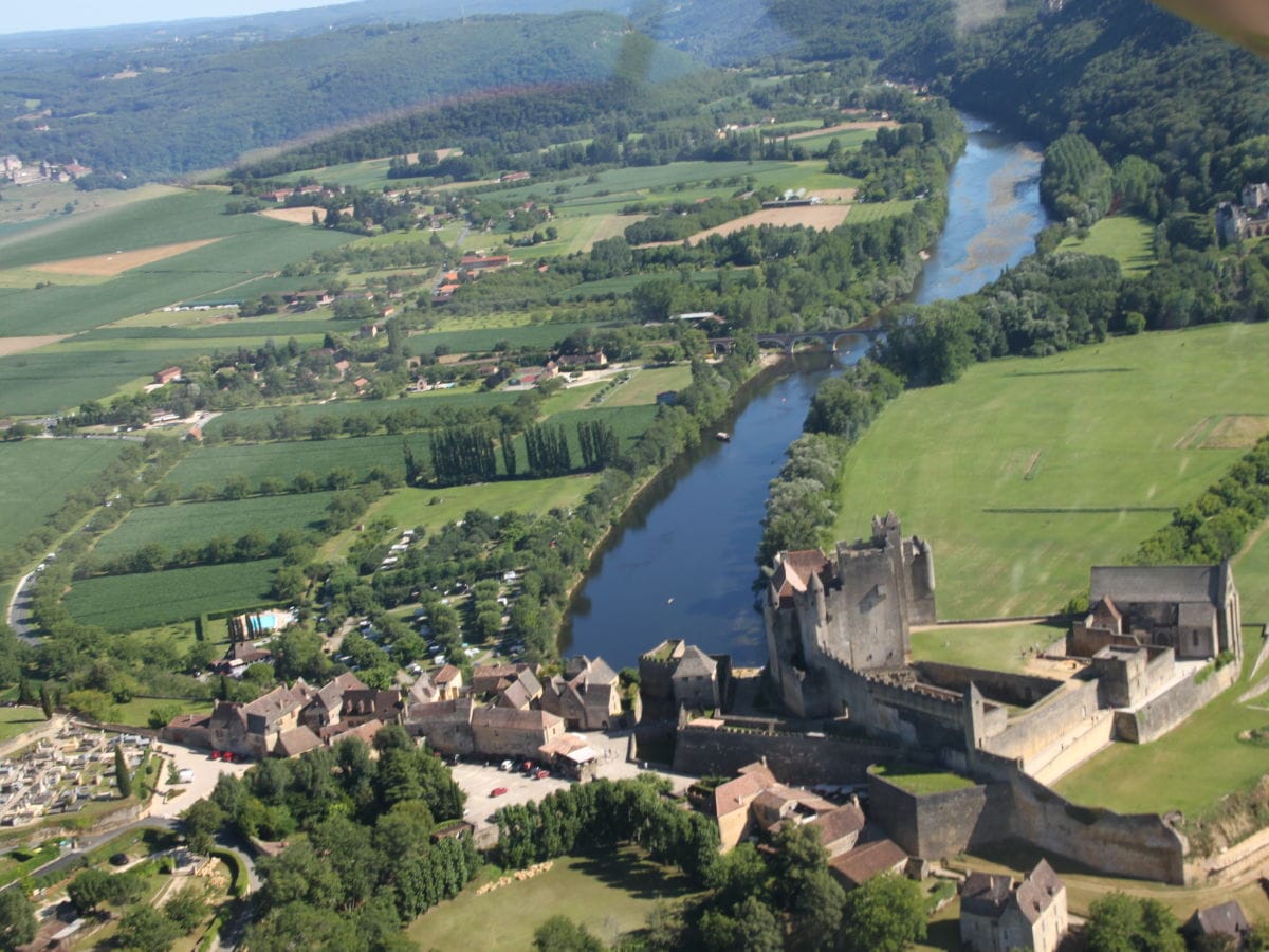 Beynac Luftaufnahme