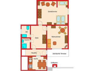 Holiday apartment Bad Schandau Floor Plan 6