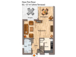 Casa per le vacanze Camaret-sur-Mer Pianta del piano 39