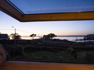 Abendstimmung Blick vom OG Fenster