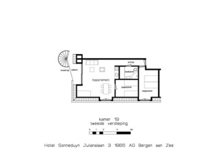 Appartement de vacances Bergen aan Zee Plan d'étage 36