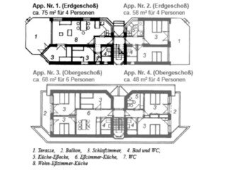 Appartement de vacances Siófok Plan d'étage 24