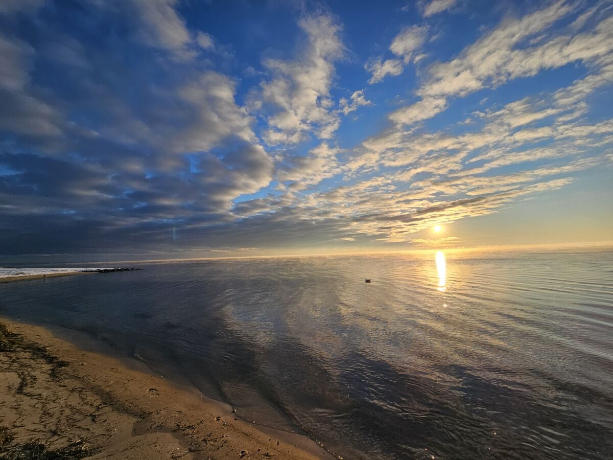 Strand im Winter