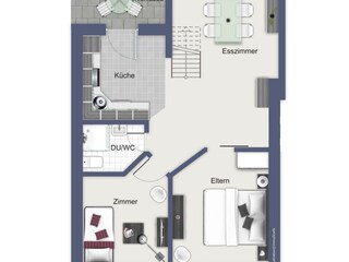 Appartamento per vacanze Kühlungsborn-Ost Pianta del piano 21