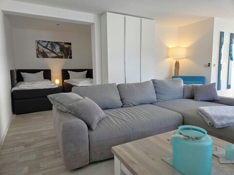 Apartamento de vacaciones Ariane - con impresionantes vistas al puerto y al mar Báltico