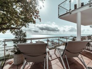 Ferienwohnung Idylle marine - avec une vue imprenable sur le port et la mer Baltique