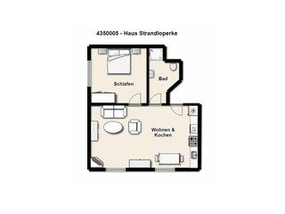 Appartamento per vacanze Borkum  13