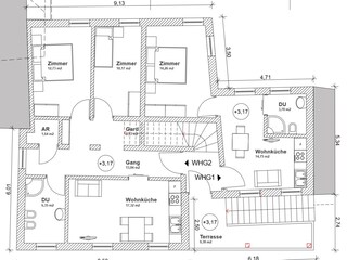 Appartamento per vacanze Kurtinig an der Weinstraße Pianta del piano 22