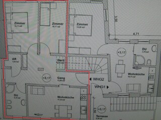 Appartamento per vacanze Kurtinig an der Weinstraße Pianta del piano 21