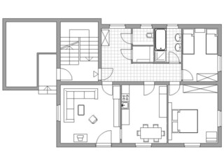 Appartamento per vacanze Saalfelden Pianta del piano 24