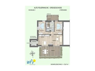 Appartamento per vacanze Minsen  40