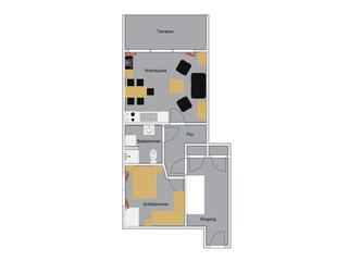 Appartamento per vacanze De Koog Caratteristiche 12