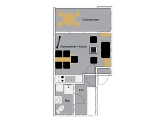 Appartamento per vacanze De Koog Caratteristiche 12