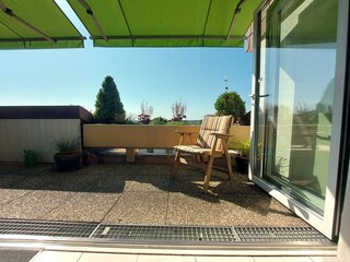 Großes Glas-Faltelement