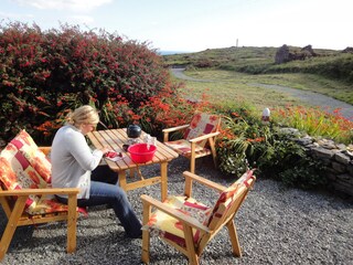 gemütliche Terrasse