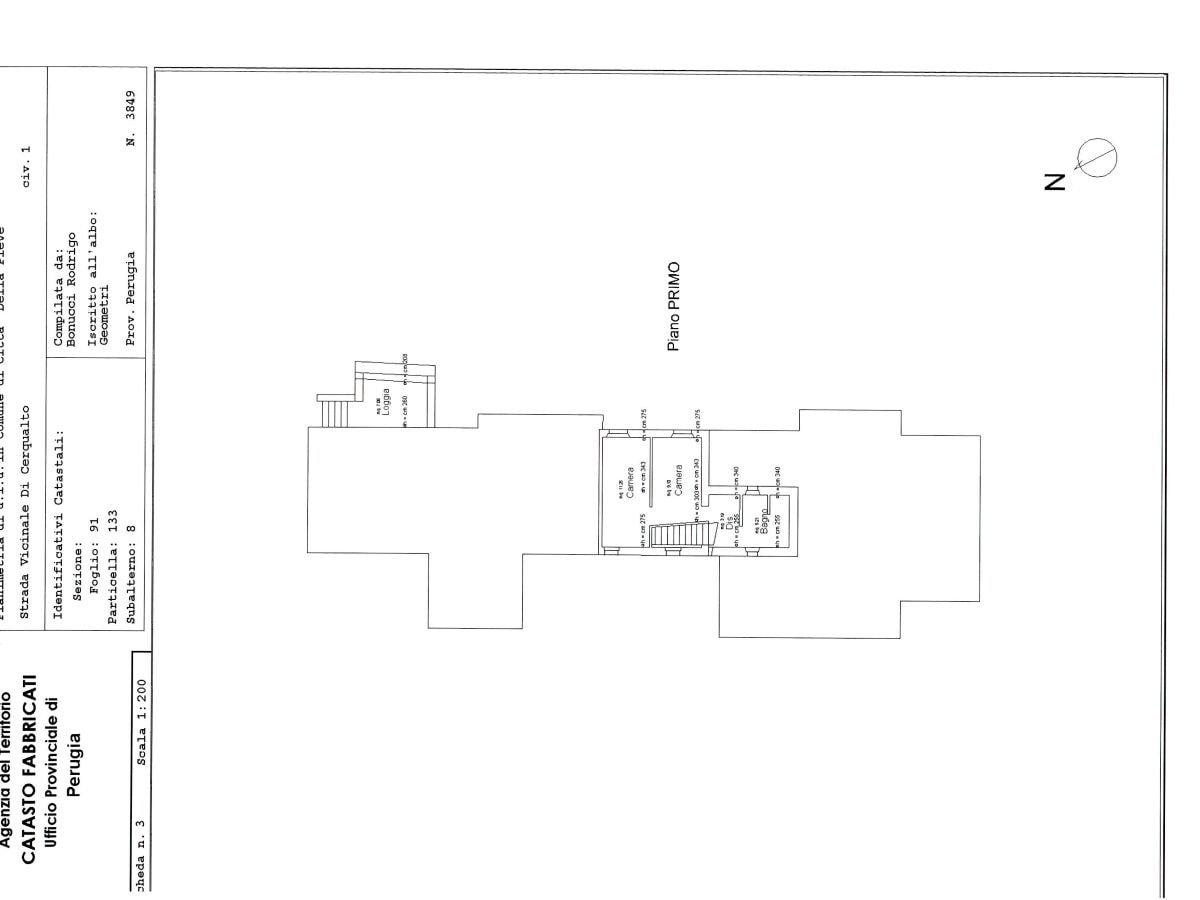 Ferienhaus Città della Pieve Grundriss 43